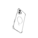 Apple iPhone 16 Uyumlu Kılıf Magsafe Şarj Özellikli Raptic Dual Serisi Şeffaf Standlı Kapak - 3