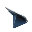 Apple iPad Air 11 2024 Uyumlu Raptic Clear Folio Airbagli Şeffaf Kapaklı Katlanabilir Standlı Kılıf - 4