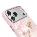 Apple iPhone 17 Pro Uyumlu Kılıf M-safe Şarj Özellikli 3D Baskılı Tasarım Mutural The Cat Serisi Kapak - 2