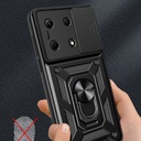 Infinix Note 30 Uyumlu VIP Kılıf Magnetik Standlı Kamera Korumalı Zore Sürgülü Vega Kapak - 3