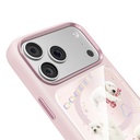 Apple iPhone 17 Pro Uyumlu Kılıf M-safe Şarj Özellikli 3D Baskılı Tasarım Mutural The Dog Serisi Kapak - 2