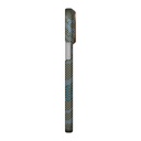 Apple iPhone 17 Pro Uyumlu Kılıf M-safe Şarj Özellikli Aramid Fiber Pitaka Breath of Veins Serisi Kapak - 5