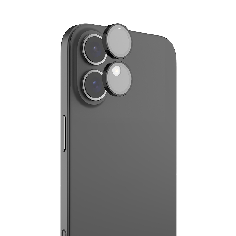 Apple iPhone 16 Uyumlu Raptic Armour Serisi Kamera Lens Koruyucu - 2