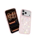 Apple iPhone 17 Pro Uyumlu Kılıf M-safe Şarj Özellikli Çiçek Tasarımlı Mutural Flower Serisi Kapak - 7