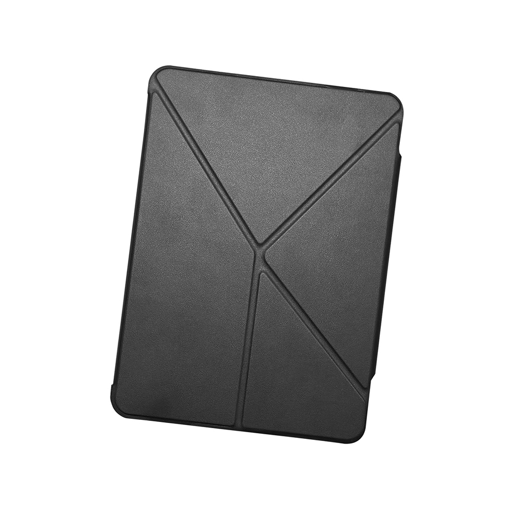 Apple iPad Pro 13 2024 Uyumlu Raptic Clear Folio Airbagli Şeffaf Kapaklı Katlanabilir Standlı Kılıf - 3