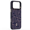 Apple iPhone 17 Pro Uyumlu Kılıf M-safe Şarj Özellikli Raptic Aramid Dual Grid Serisi Kapak - 6