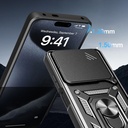 Realme Note 60 Kılıf Magnetik Standlı Kamera Korumalı Zore Sürgülü Vega Kapak - 5