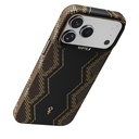 Apple iPhone 17 Pro Uyumlu Kılıf M-safe Şarj Özellikli Raptic Aramid Skin Scepter Serisi Kapak - 3