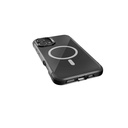 Apple iPhone 16 Uyumlu Kılıf Magsafe Şarj Özellikli Raptic Air Serisi Airbag Tasarımlı Metal Köşelikli Şeffaf Kapak - 6