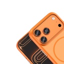 Apple iPhone 17 Pro Uyumlu Kılıf M-Safe Şarj Özellikli Zore Lora PC Kapak - 2