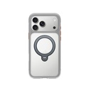 Apple iPhone 17 Pro Uyumlu Kılıf Wiwu AS-203 AeroShield Ultra Serisi M-safe Şarj Özellikli Airbag Tasarımlı Standlı Kapak - 4