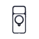 Apple iPhone 17 Pro Uyumlu Kılıf Wiwu AS-203 AeroShield Ultra Serisi M-safe Şarj Özellikli Airbag Tasarımlı Standlı Kapak - 3