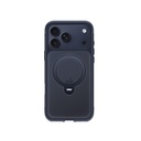 Apple iPhone 17 Pro Uyumlu Kılıf Wiwu AS-203 AeroShield Ultra Serisi M-safe Şarj Özellikli Airbag Tasarımlı Standlı Kapak - 4