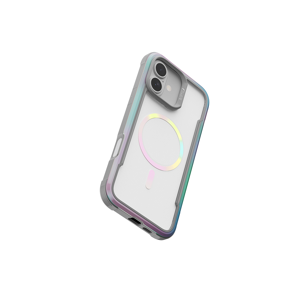 Apple iPhone 16 Pro Uyumlu Kılıf Magsafe Şarj Özellikli Airbagli Raptic Shield 2.0 Serisi Şeffaf Arka Yüzey Kapak - 17