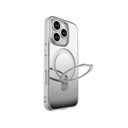Apple iPhone 16 Pro Uyumlu Magsafe Şarj Özellikli Kılıf Raptic Air Stand Serisi Aynalı Arka Yüzey Standlı Kapak - 3