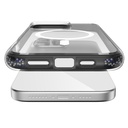 Apple iPhone 16 Pro Max Uyumlu Kılıf Magsafe Şarj Özellikli Raptic AirJoy Serisi Boncuk Tasarımlı Şeffaf Kapak - 7