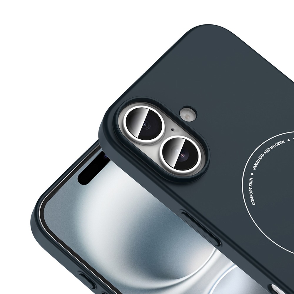 Apple iPhone 17 Uyumlu Kılıf M-Safe Şarj Özellikli Kamera Korumalı Zore Elio Sert PC Kapak - 2