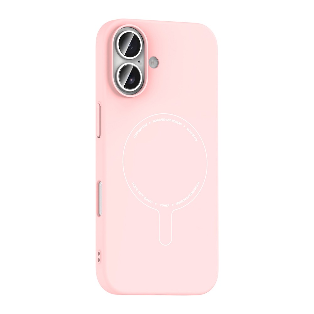 Apple iPhone 17 Uyumlu Kılıf M-Safe Şarj Özellikli Kamera Korumalı Zore Elio Sert PC Kapak - 1