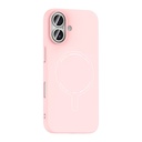 Apple iPhone 17 Uyumlu Kılıf M-Safe Şarj Özellikli Kamera Korumalı Zore Elio Sert PC Kapak - 1