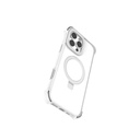 Apple iPhone 16 Pro Max Uyumlu Kılıf Magsafe Şarj Özellikli Raptic Dual Serisi Şeffaf Standlı Kapak - 3