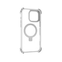 Apple iPhone 16 Pro Max Uyumlu Kılıf Magsafe Şarj Özellikli Raptic Dual Serisi Şeffaf Standlı Kapak - 6