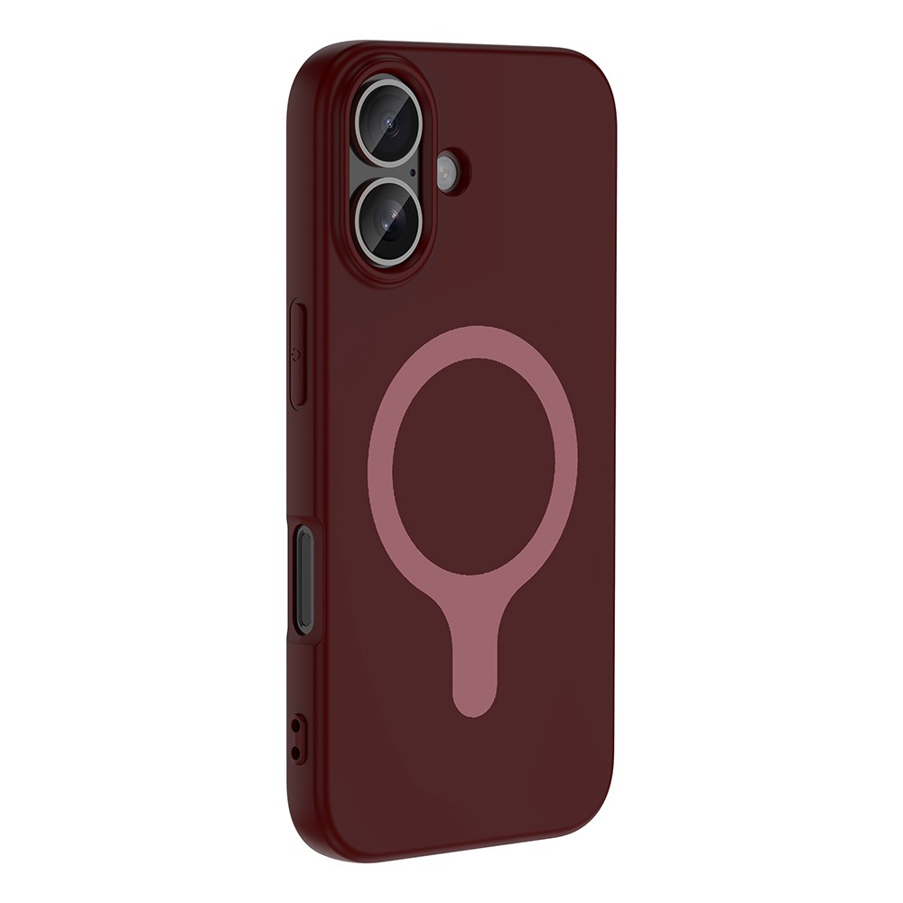 Apple iPhone 17 Uyumlu Kılıf M-Safe Şarj Özellikli Zore Aris Silikon Kapak - 1