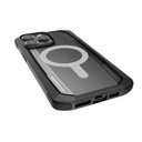 Apple iPhone 14 Pro Max Uyumlu Kılıf Magsafe Şarj Özellikli Raptic Secure Serisi Çift Kat TPU Kenarlı Şeffaf Arka Yüzeyli Kapak - 2
