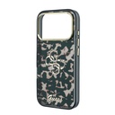 Apple iPhone 18 Pro Max Kılıf Guess Orjinal Lisanslı Yazı ve 4G Büyük Metal Logolu Silikon Kapak - 5