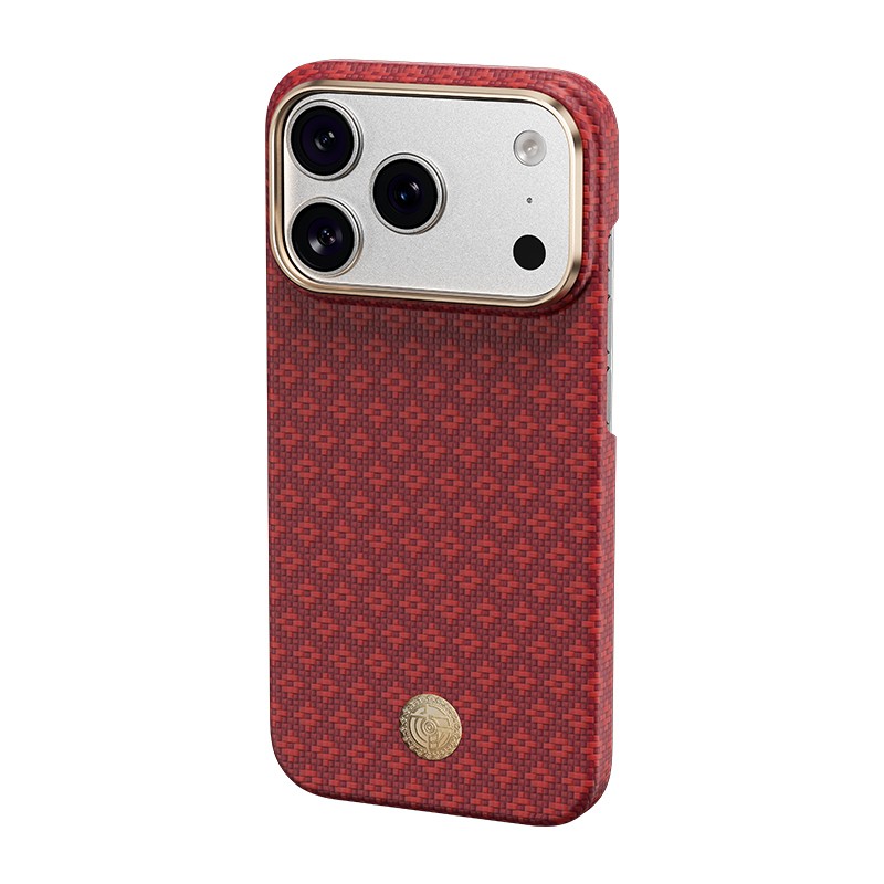 Apple iPhone 18 Pro Max Kılıf M-Safe Şarj Özellikli Benks ArmorAir ArmorGrid Serisi Yükseltilmiş Kamera Çerçevesi C1 Kevlar Karbon Kapak - 2
