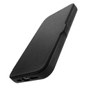 Apple iPhone 13 Pro Max Uyumlu Kılıf Vegan Deri Tasarımlı Şeffaf Arka Yüzey Kartlıklı Raptic Urban Folio Serisi Kapak - 2