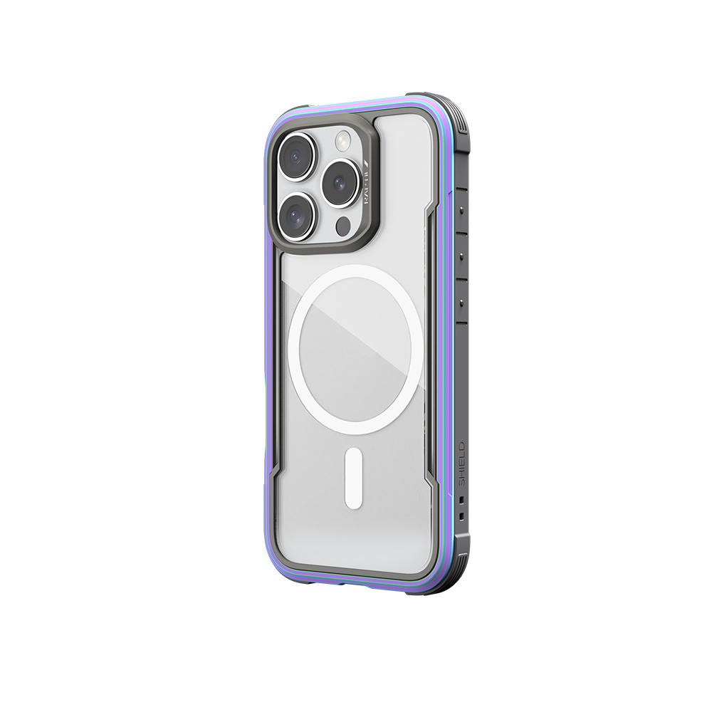 Apple iPhone 16 Pro Max Uyumlu Kılıf Magsafe Şarj Özellikli Airbagli Raptic Shield Serisi Şeffaf Arka Yüzey Kapak - 14