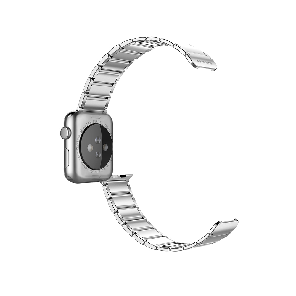 Apple Watch 7 41mm Uyumlu Raptic Classic Serisi Magnetik Metal Kordon - 3