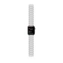 Apple Watch 7 41mm Uyumlu Raptic Classic Serisi Magnetik Metal Kordon - 4
