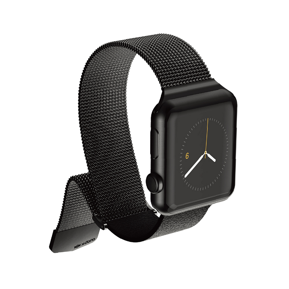 Apple Watch 10 46mm Raptic Hybrid Serisi Metal Hasır Kordon - 3