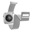 Apple Watch 10 42mm Raptic Mesh Band Serisi Metal Hasır Kordon - 2