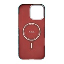 Apple iPhone 16 Pro Uyumlu Kılıf MagSafe Şarj Özellikli Aramid Fiber Pitaka Tactile Woven Monogram Serisi Kapak - 2