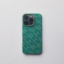 Apple iPhone 16 Pro Uyumlu Kılıf MagSafe Şarj Özellikli Aramid Fiber Pitaka Tactile Woven Monogram Serisi Kapak - 8