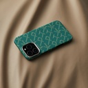 Apple iPhone 16 Pro Uyumlu Kılıf MagSafe Şarj Özellikli Aramid Fiber Pitaka Tactile Woven Monogram Serisi Kapak - 12