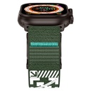 Apple Watch 7 45mm Uyumlu Zore KRD-154 Naylon Kumaş Hasır Örgülü Kordon - 3