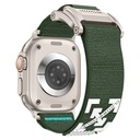 Apple Watch 7 45mm Uyumlu Zore KRD-154 Naylon Kumaş Hasır Örgülü Kordon - 6