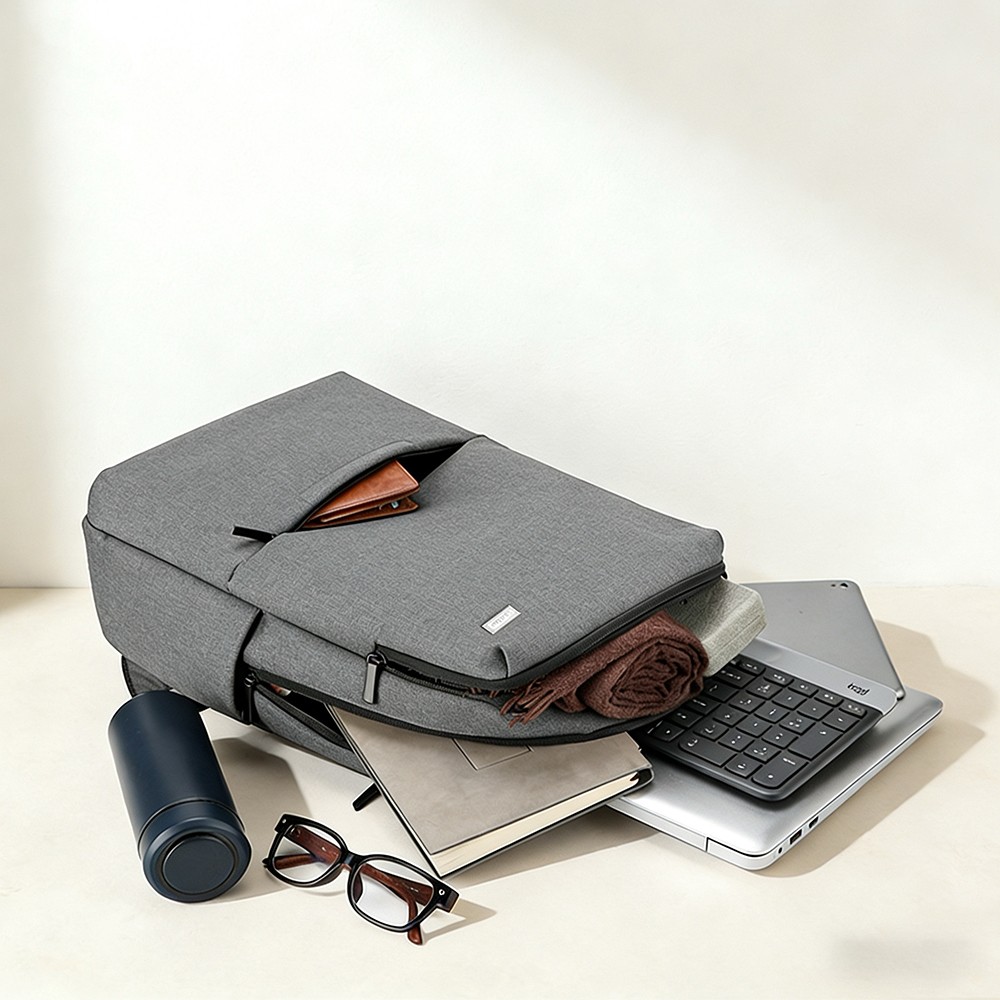 Go Des GD-6005 Nefes Alabilen Kumaş Şok Emici Omuz Askılı Laptop ve Notebook Sırt Çantası - 3