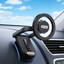 Go Des GD-HD275 Magnetik M-safe Uyumlu 360 Derece Dönebilen Düz Zemin Araç Telefon Tutucu - 4