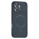 Honor 600 5G Kılıf M-Safe Şarj Özellikli Kamera Korumalı Zore Elio Sert PC Kapak - 1