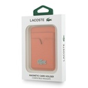 Lacoste Orjinal Lisanslı 2 Hazneli PU Pike Desenli İkonik Timsah Dokuma Logolu Magnetik Kartlık - 4