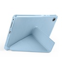 Lenovo Tab One 8.7 TB-305FU Kılıf Zore Tri Folding Kalem Bölmeli Standlı Kılıf - 4