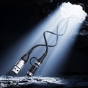 Lenyes LC568 4in1 USB-A - Type-C + Type-C to Lightning Data ve Şarj Kablosu 100W 1M - 1