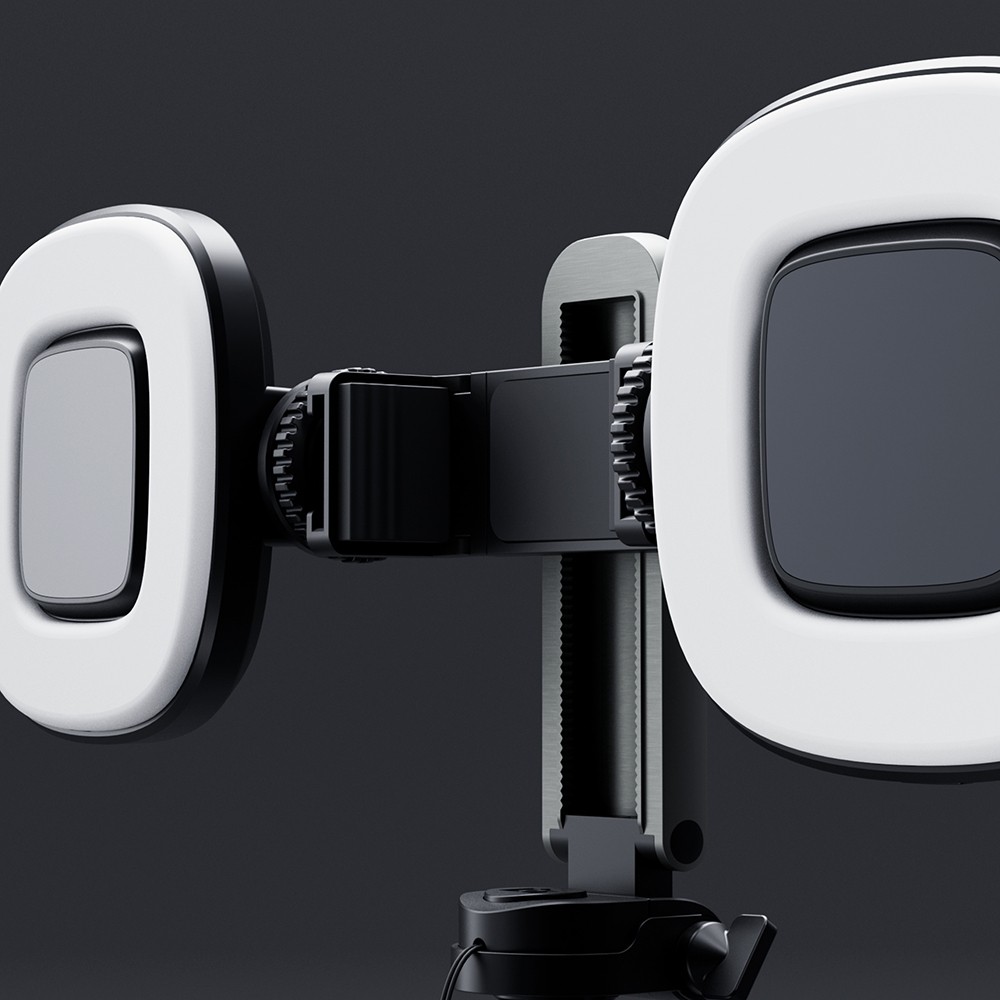 Lenyes LPH112 Dolgu Işıklı 360 Derece Dönebilen 3in1 Selfie Çubuğu ve Tripod - 2