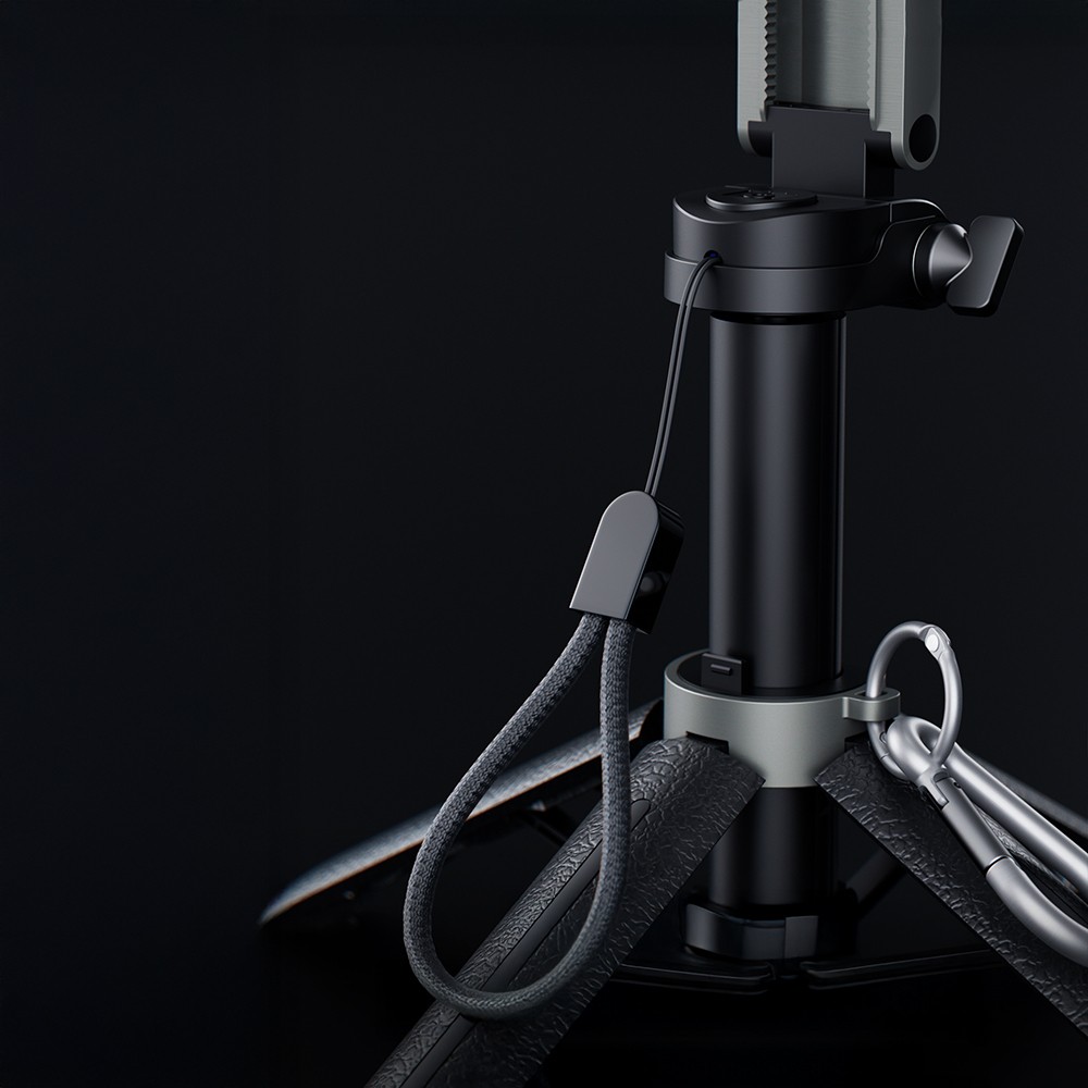 Lenyes LPH112 Dolgu Işıklı 360 Derece Dönebilen 3in1 Selfie Çubuğu ve Tripod - 4