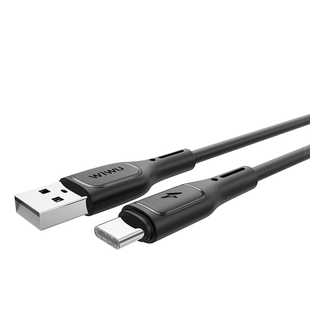 Wiwu Wi-C042E Starlink Serisi USB-A to Type-C Hızlı Şarj Özellikli Data ve Şarj Kablosu 2.4A 1M - 2