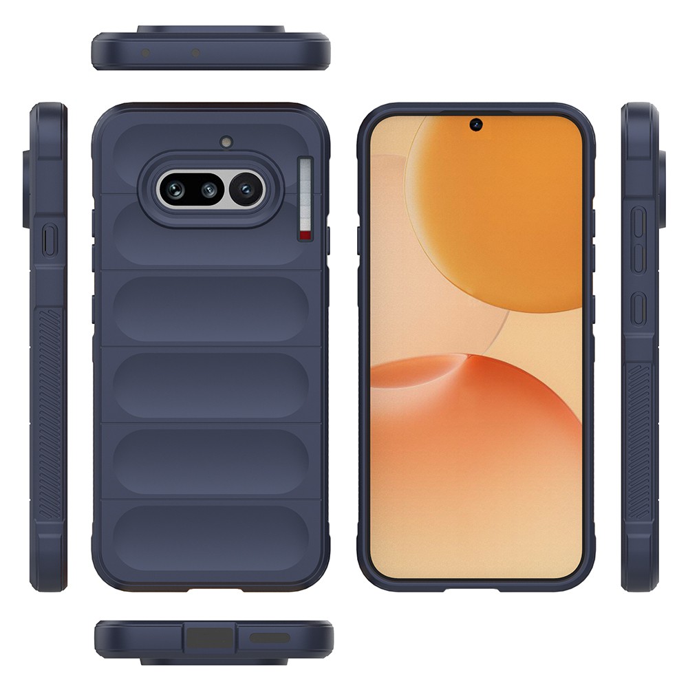 Nothing Phone 4A Kılıf Esnek TPU Oyuklu Arka Yüzey Tasarımlı Zore Etnik Silikon Kapak - 6